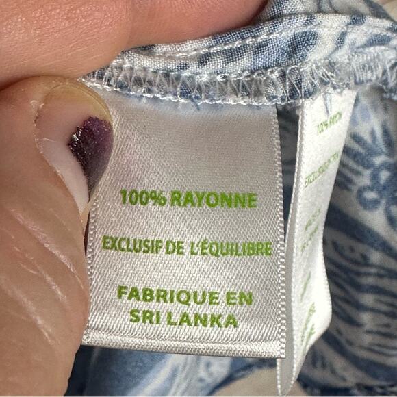 Lilly Pulitzer Bell Sleeve Tunic Dress - Nautical BLUE + WHITE - Picture 7 of 8